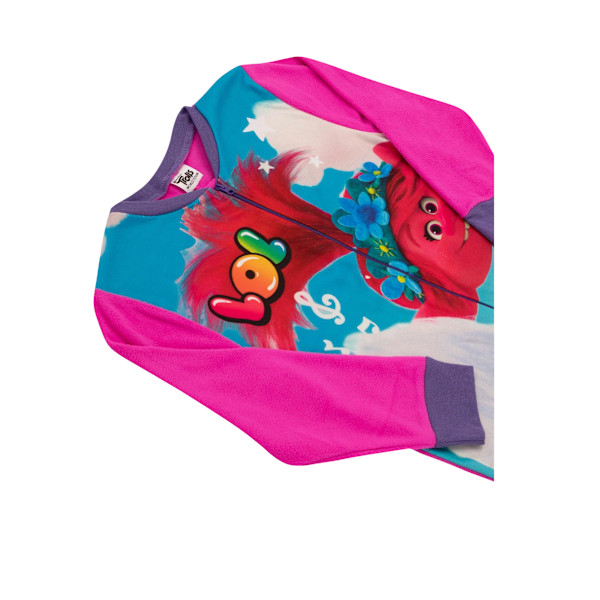 Trolls Fleece Jumpsuit för flickor 9-10 år Flerfärgad Multicoloured 9-10 Years