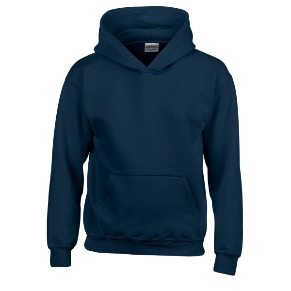 Gildan Barn/Barn Heavy Blend Hooded Sweatshirt 9-11 År Navy 9-11 Years