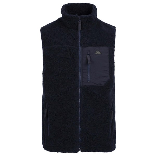 Trespass Mens Buckless Fleece Gilet M Navy Navy M