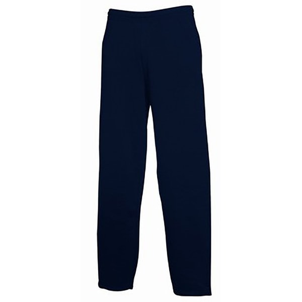 Fruit Of The Loom Herr Joggingbyxor med Öppen Fåll / Joggingbyxor 2XL Deep Navy 2XL