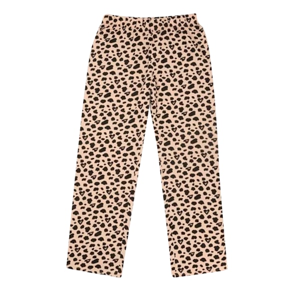 Barbie Dam/Dam Animal Print Pyjamas Set L Vit/Brun White/Brown L