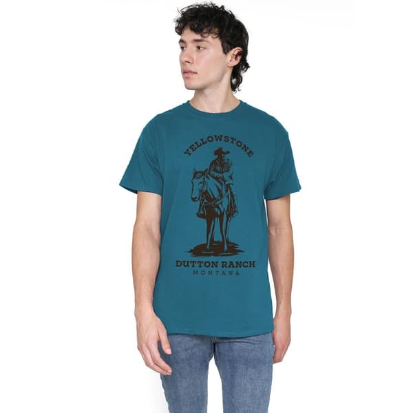 Yellowstone Herr Dutton Ranch John Dutton T-shirt S Slate Slate S