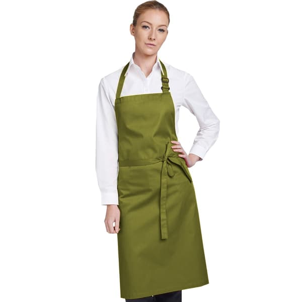 Dennys Flerfärgad Haklappsförkläde 28x36 tum (2-pack) One Size Oliv Olive One Size