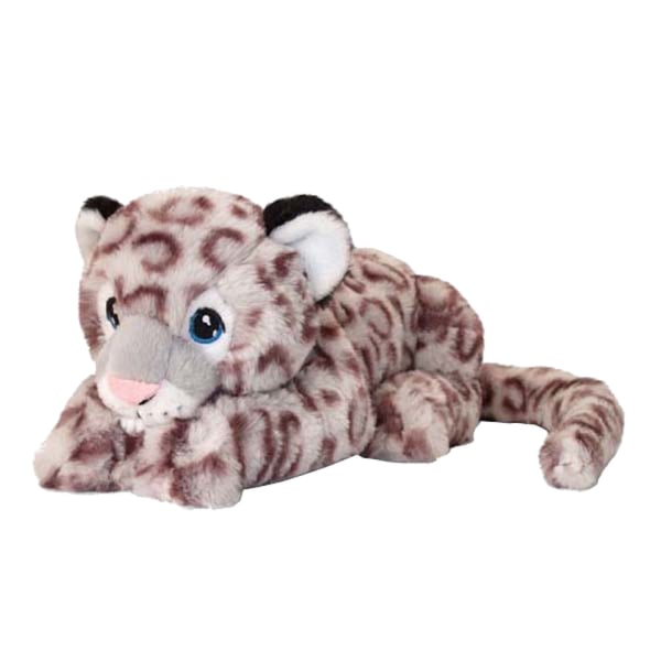 Kölleksaker KeelEco Snow Leopard Gosleksak 45cm Grå Grey 45cm
