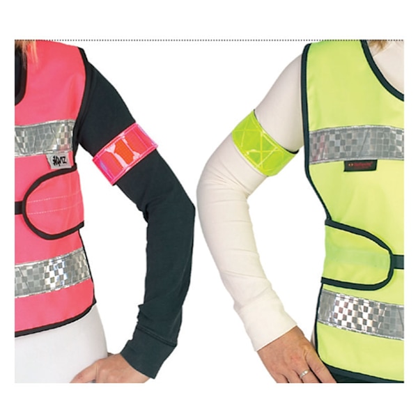 HyVIZ Rider Elastisk Arm/Benband En Storlek Gul/Marinblå Yellow/Navy One Size