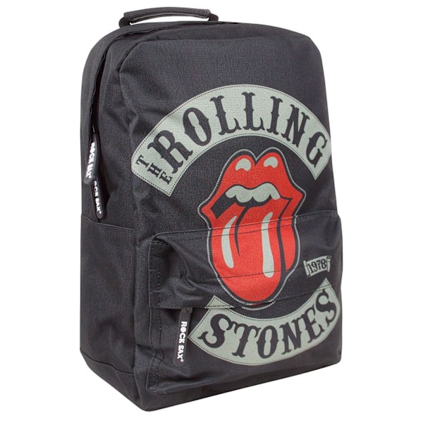 Rock Sax 1978 Tour The Rolling Stones Ryggsäck One Size Svart/Röd Black/Red One Size