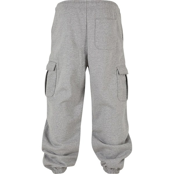 Build Your Brand Joggingbyxor 90-tal Herr S R Ljusgråmelerad Heather Grey S R