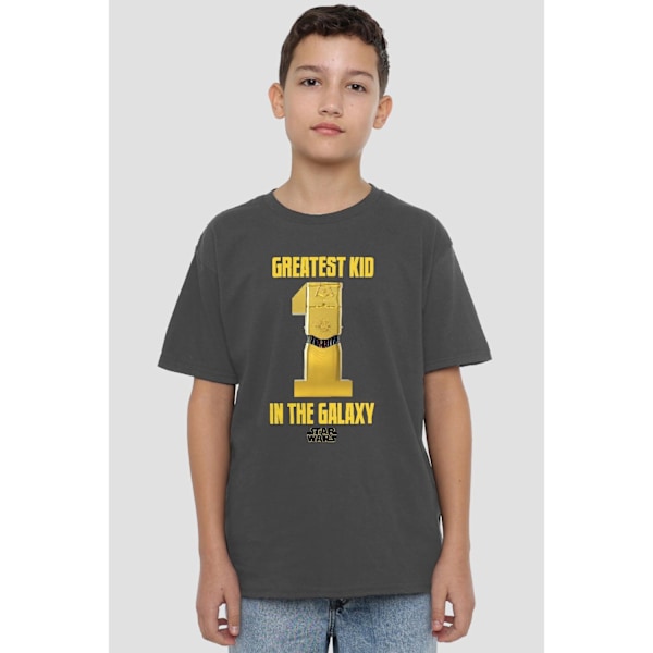 Star Wars Barn/Kids Bästis C3PO T-Shirt 3-4 År Ch Charcoal 3-4 Years