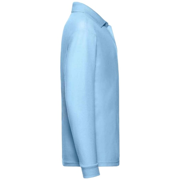 Fruit Of The Loom Barn/Barn Longärmad Pique Poloskjorta 3 Sky Blue 3-4 Years