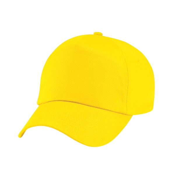 Beechfield Barnens/Barn Original 5 Panel Cap En Storlek Vit White One Size