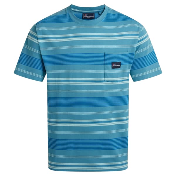 Craghoppers Herr Pointer Randig Kortärmad T-shirt M Tranquil Tranquil Blue M