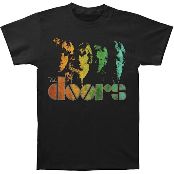 The Doors Unisex Adult Spectrum T-Shirt L Svart Black L