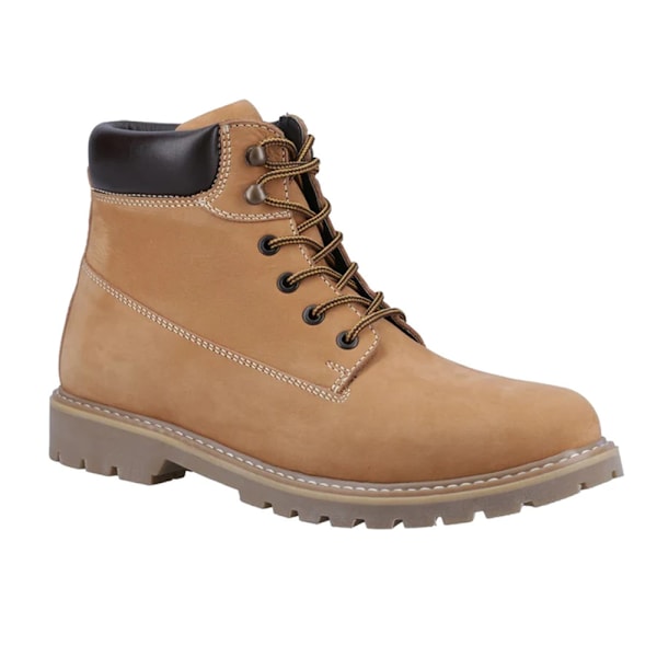 Cotswold Mens Pitchcombe Läder Vattentäta Kängor 9 UK Tan Tan 9 UK