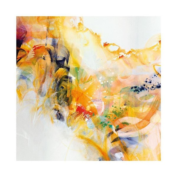 Claire Chandler Forest Bathing Pappersutskrift 60cm x 60cm Orange/M Orange/Multicoloured 60cm x 60cm