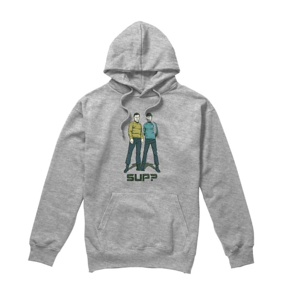 Star Trek Herr Sup Hoodie L Sport Heather Sport Heather L
