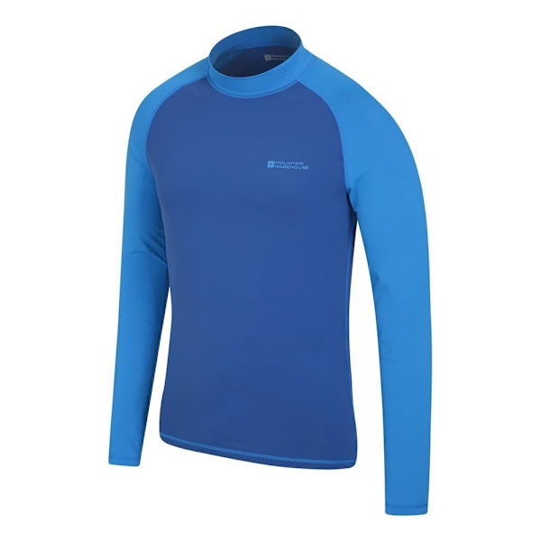 Mountain Warehouse Herr Långärmad Rash Guard M Blå Blue M