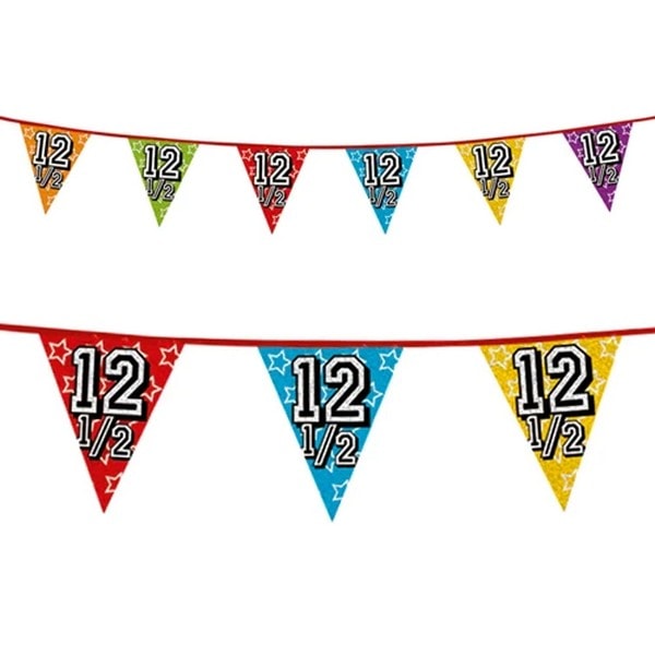 12 1/2 Vimpel Vimpel En Storlek Flerfärgad Multicoloured One Size
