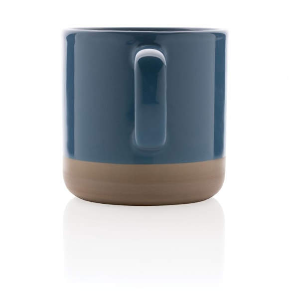 XD Collection Glaserad Keramikmugg 360ml One Size Blå Blue One Size