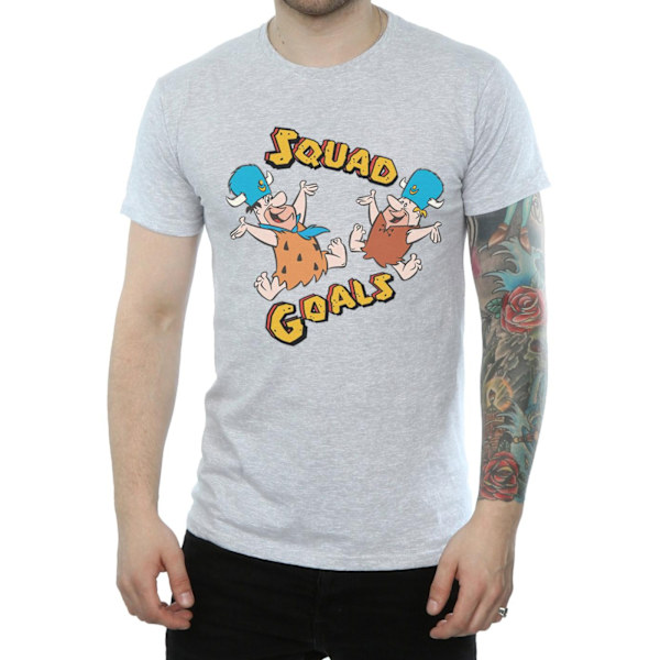 The Flintstones Herr Squad Goals T-shirt M Sports Grey Sports Grey M