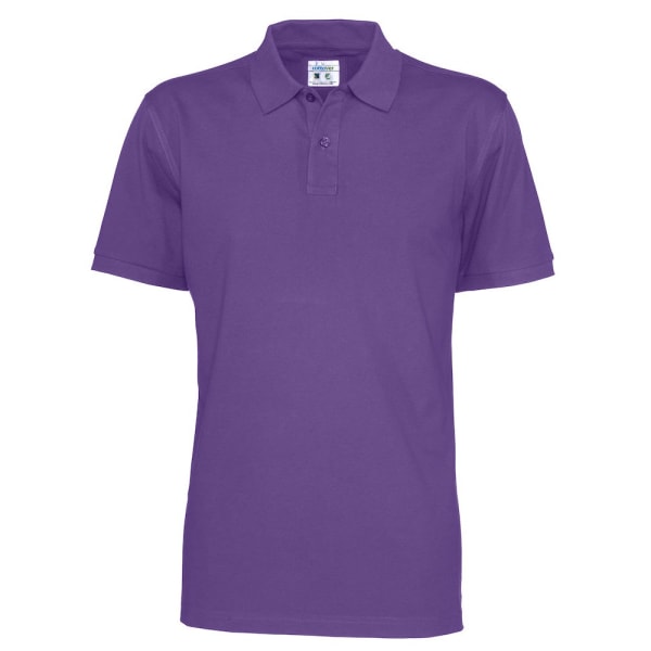 Clique Herr Pique Poloshirt S Lila Purple S