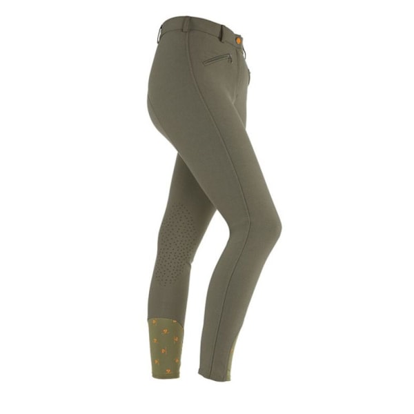 Aubrion Flickor Thompson Breeches 7-8 År Oliv Olive 7-8 Years