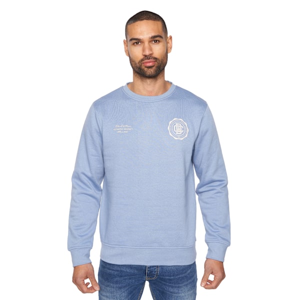 Duck and Cover Herr Keyaan Crew Neck Sweatshirt M Blå Blue M