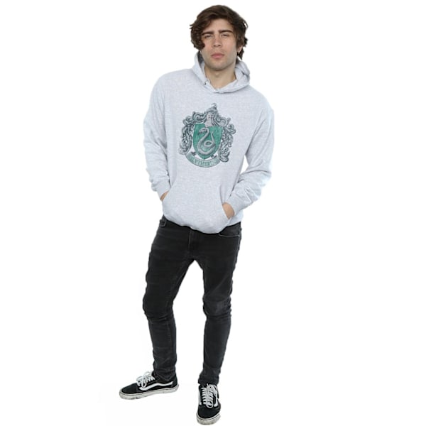 Harry Potter Herr Slytherin Bomullströja XL Sports Grey Sports Grey XL