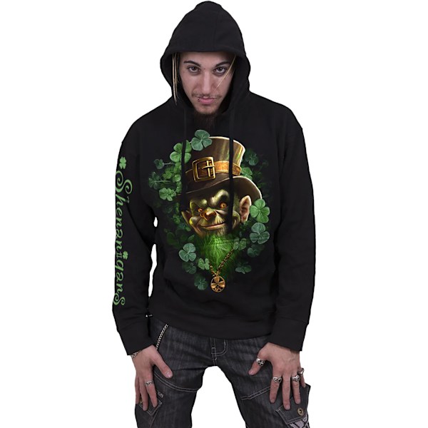 Spiral Direct Unisex Vuxen Shenanigans Hoodie S Svart Black S