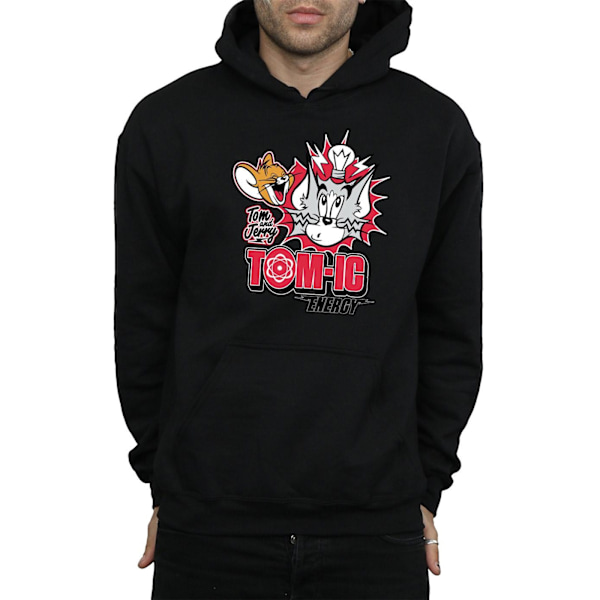 Tom And Jerry Tomic Energy Hoodie XXL Svart Black XXL