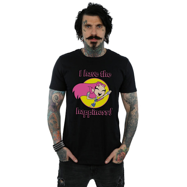 DC Comics Herr Teen Titans Go I Have The Happiness T-Shirt XXL Black XXL