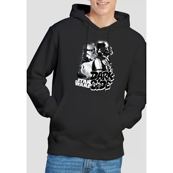Star Wars Herr Dark Side Duo Hoodie S Svart Black S