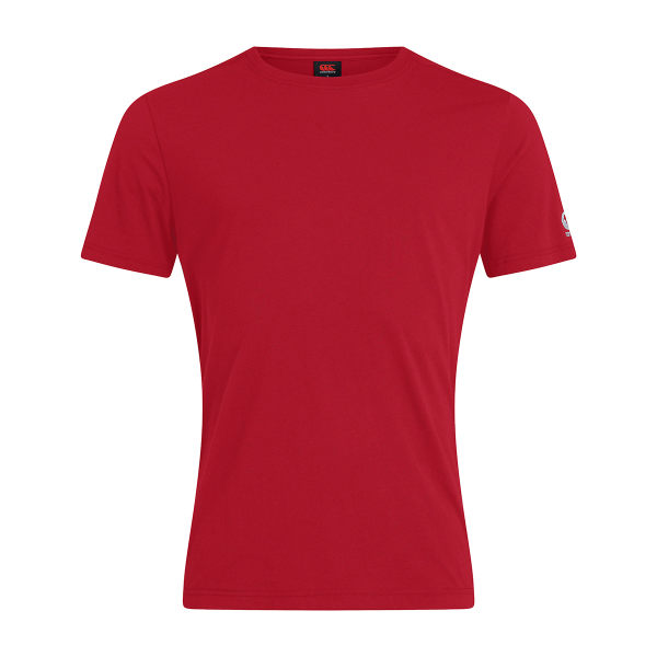 Canterbury Unisex Adult Club Vanlig T-shirt 3XL Röd Red 3XL