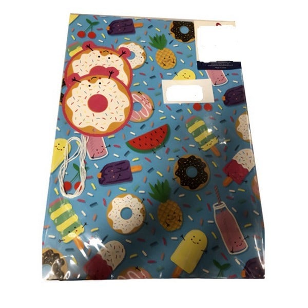 Gemma International Donut Presentpapper Ark En Storlek Flerfärgad Multicoloured One Size