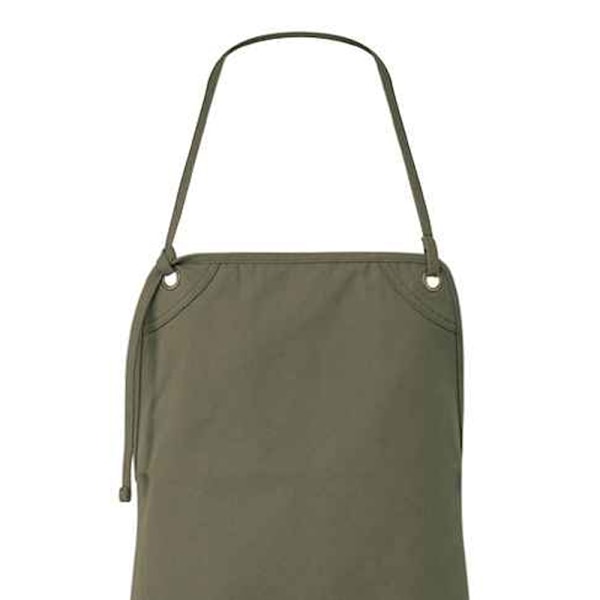 Premier Artisan´s Choice Canvas Dubbelficka Förkläde En Storlek Ol Olive Green One Size