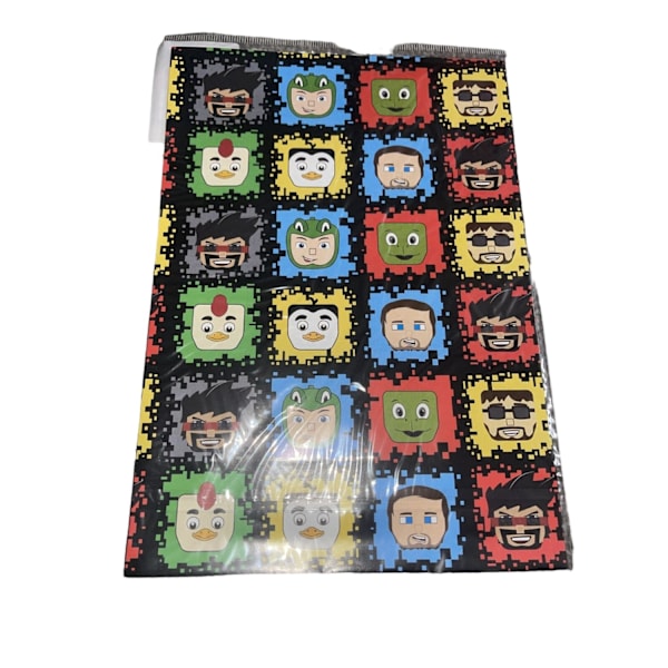 Tube Heroes 2 Karaktärer Presentpapper Set En Storlek Flerfärgad Multicoloured One Size