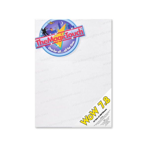 Magic Touch WoW 7.8 Transferpapper En Storlek Vit White One Size