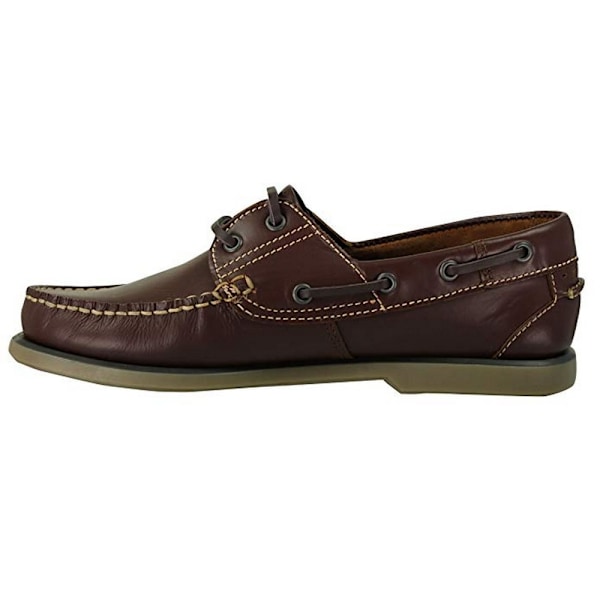 Dek Moccasin Båtskor 10 UK Brun Läder Brown Leather 10 UK