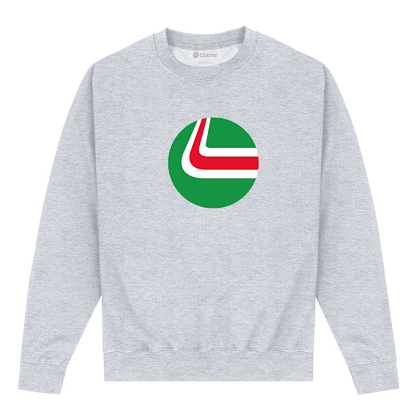 Castrol Unisex Adult Stack Sweatshirt S Heather Grey Heather Grey S