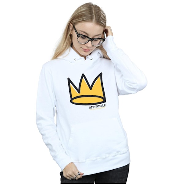 Riverdale Dam/Damer Jughead Hat Logo Hoodie M Vit White M