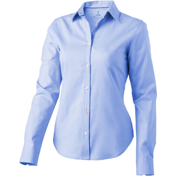 Elevate Vaillant Långärmad Damskjorta L Ljusblå Light Blue L