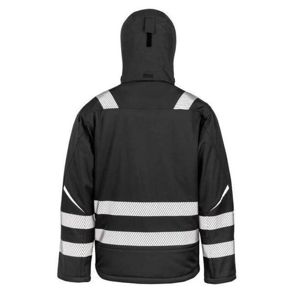 SAFE-GUARD by Result Unisex Vuxen Dynamic Softshelljacka 4XL Svart Black 4XL