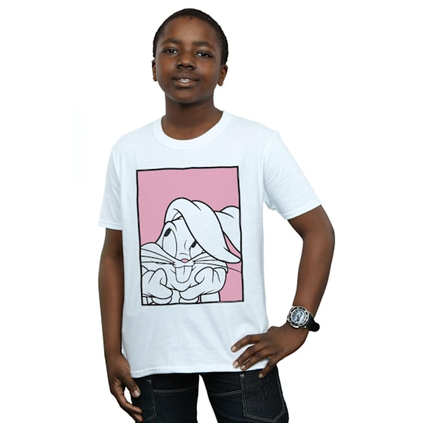 Looney Tunes Boys Bugs Bunny Adore T-Shirt 12-13 år Vit White 12-13 Years