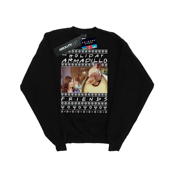 Friends Girls Fair Isle Holiday Armadillo Sweatshirt 9-11 år Black 9-11 Years