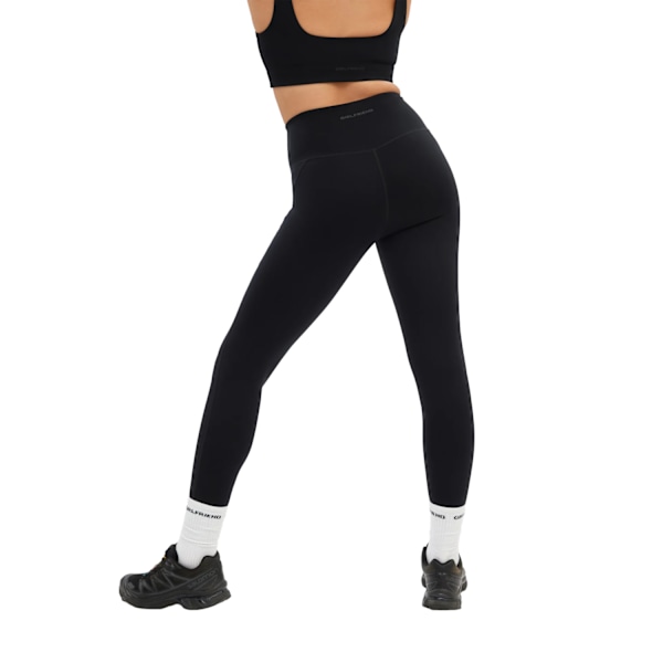 Girlfriend Collective Damkläder för Kvinnor/Damer Kompressiva Hög Midja 7/8 L Black XS