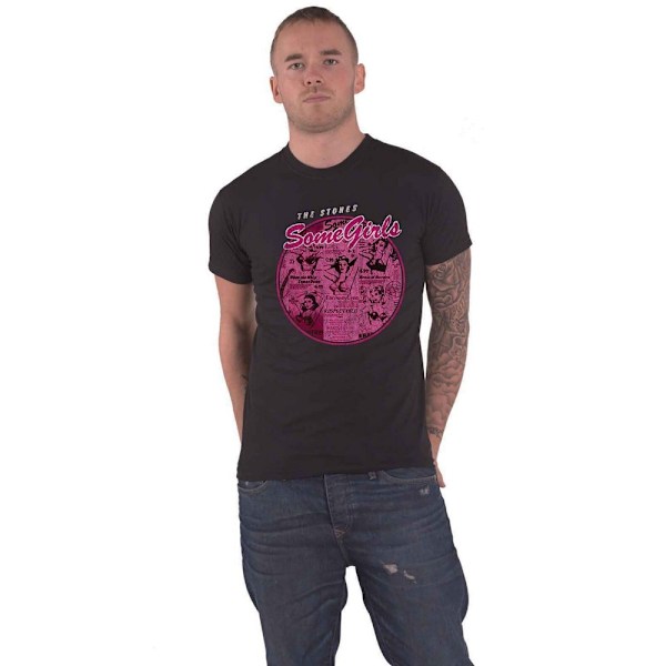 The Rolling Stones Unisex Adult Some Girls V.2 T-Shirt S Svart Black S