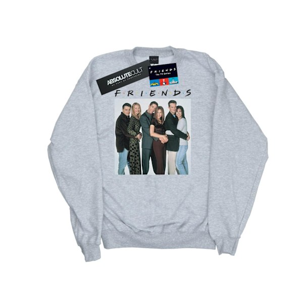 Friends Dam/Damer Gruppfoto Kramar Sweatshirt S Sports Grey Sports Grey S
