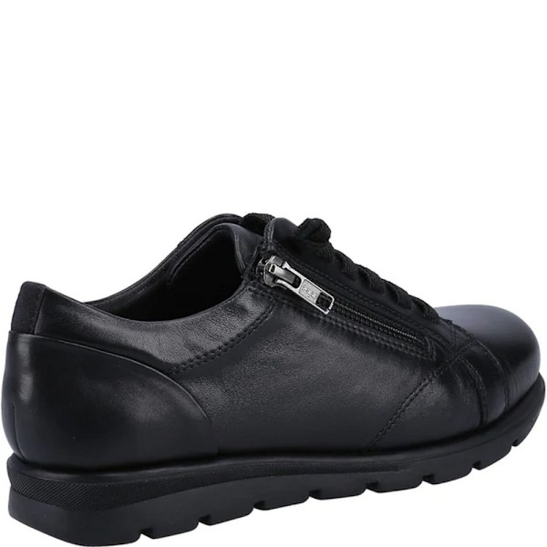 Fleet & Foster Dam/Dam Polperro Läder Sneakers 3 UK Bla Black 3 UK