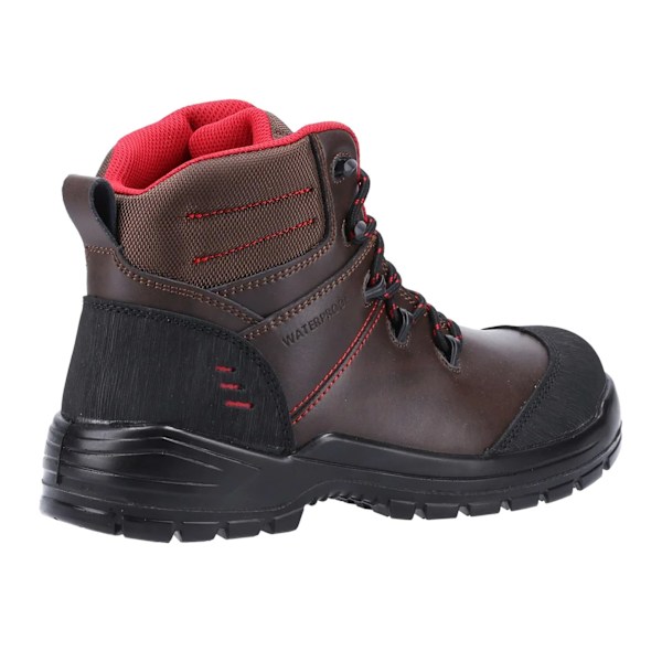 Amblers Unisex Vuxen 308C Metall Läder Säkerhetskängor 10 UK Brown 10 UK