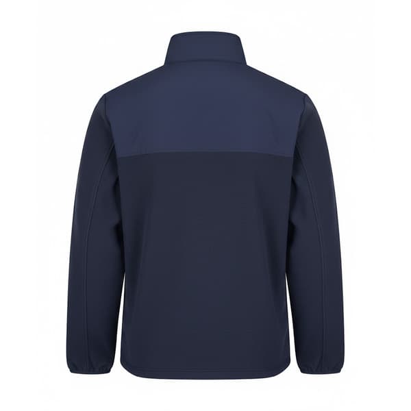 Front Row Microfleece Half Zip Fleecetröja för män XL Marinblå Navy XL