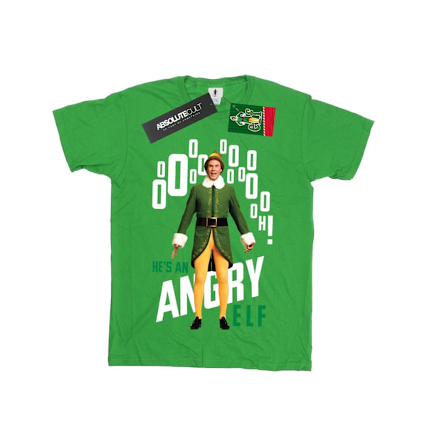 Elf Boys Angry Elf T-Shirt 7-8 år Irländsk grön Irish Green 7-8 Years